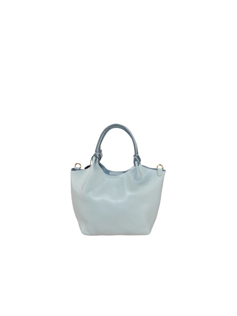 Leather hand bag 100% made...