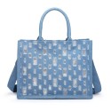 Jeans hand Bag with shoulder strap- 52035