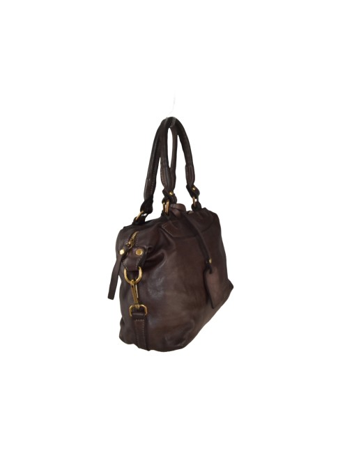 Woman vintage leather hand... 2