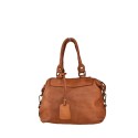 Woman vintage leather hand bag - JF42846