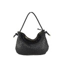 Borsa da spalla in pelle effetto vintage - JT46851