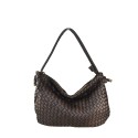 Borsa da spalla in pelle effetto vintage - JT46851