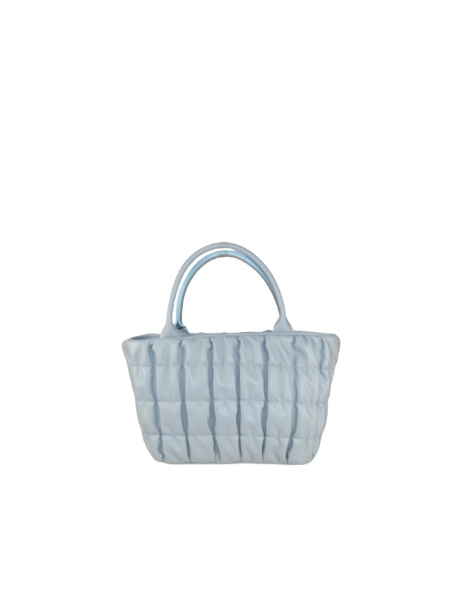 Embossed leather handbag with shoulder strap - SX34837