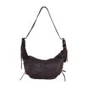 Borsa donna a spalla in vera pelle vintage - YH49854
