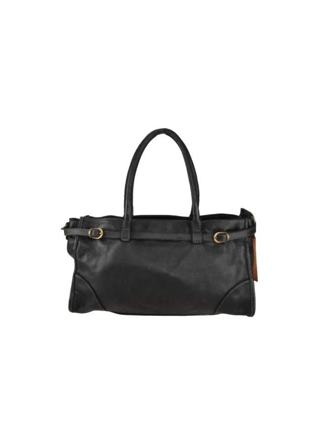 Borsa donna a mano in vera pelle vintage - PV49854
