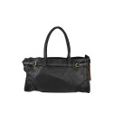 Woman vintage leather hand bag - PV49854
