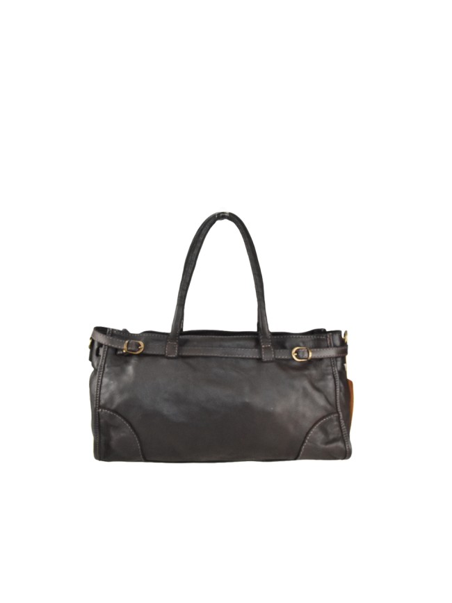 Borsa donna a mano in vera pelle vintage - PV49854