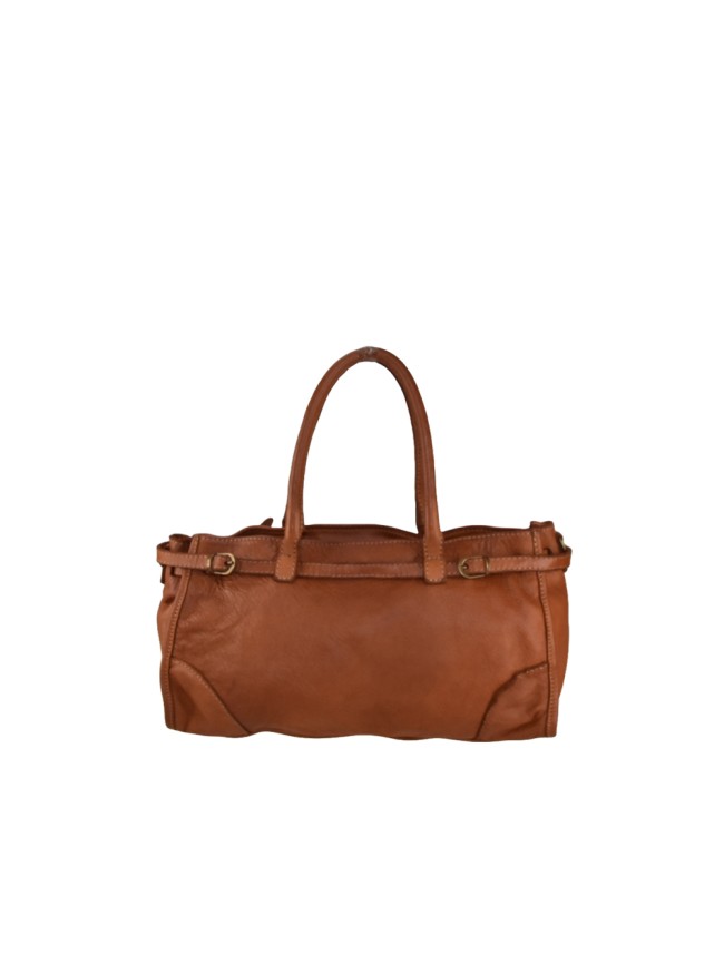 Borsa donna a mano in vera pelle vintage - PV49854