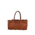 Woman vintage leather hand bag - PV49854