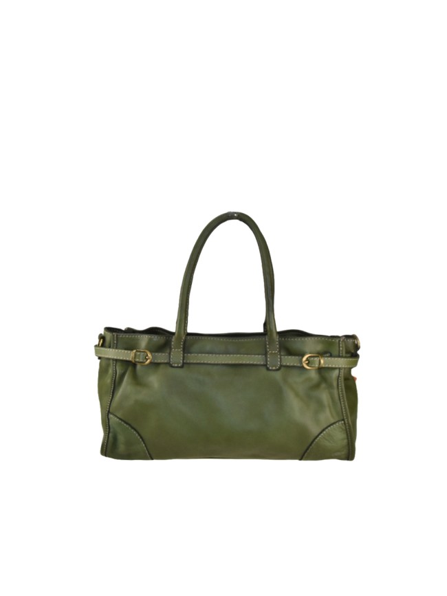 Borsa donna a mano in vera pelle vintage - PV49854