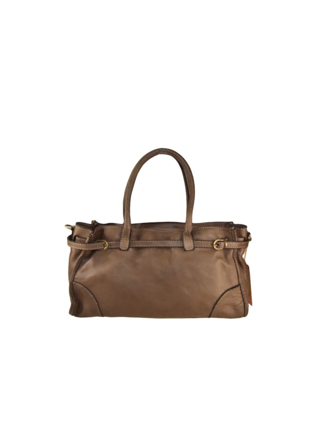 Woman vintage leather hand bag - PV49854 Woman vintage leather hand bag - PV49854