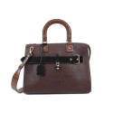 Borsa donna a mano in similpelle con tracolla - PF992