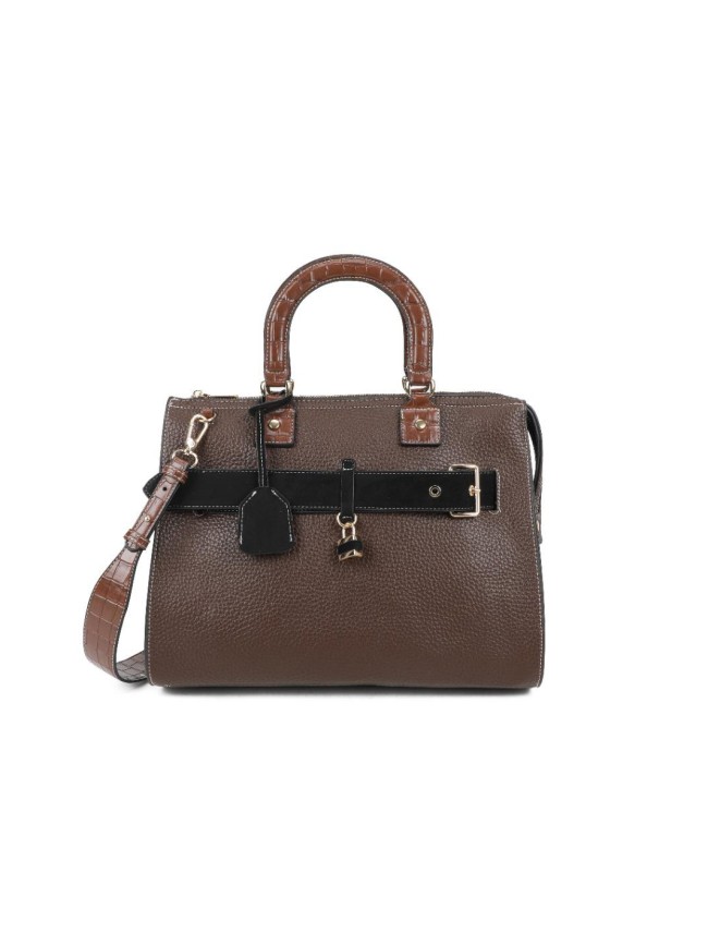 Woman synthetic leather hand bag - PF992