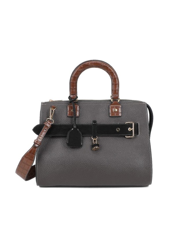 Woman synthetic leather hand bag - PF992