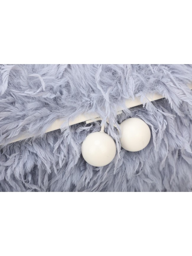 Borsa donna a spalla in ecopelliccia...