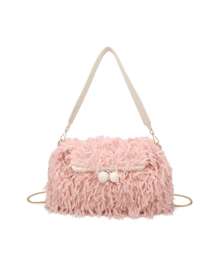 Borsa donna a spalla in ecopelliccia...