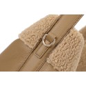 Borsa donna a spalla in ecopelle con tracolla - PF965