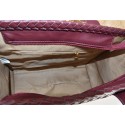 Woman woven synthetic leather hand bag - PH5140