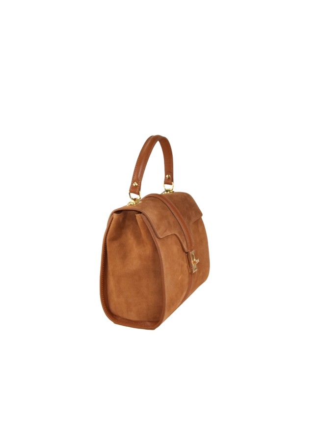 Borsa a mano in pelle con tracolla -... Borsa a mano in pelle con tracolla -...