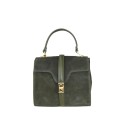 Borsa a mano in pelle con tracolla - MH38842