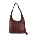 Woman vintage leather shoulder bag - LS49854