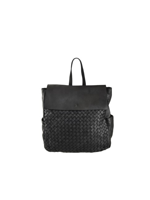 Vintage leather backpack...