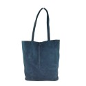 Woman synthetic leather suede effect bag - PF965