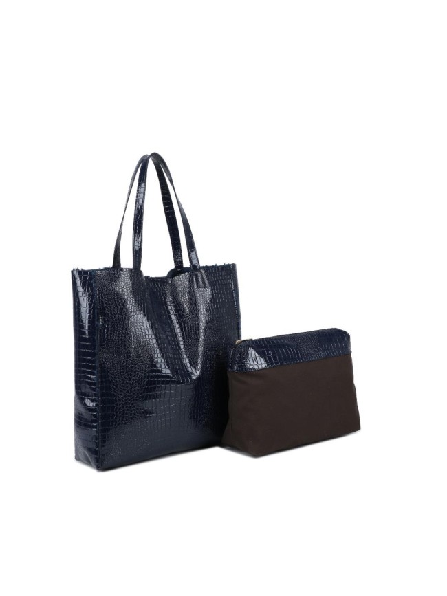 Borsa donna a spalla in ecopelle con...