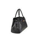 Leather handbag with shoulder strap - MH45850