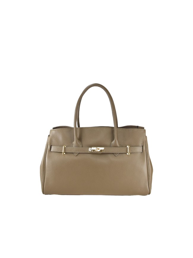 Leather handbag with shoulder strap -... Leather handbag with shoulder strap -...