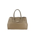 Leather handbag with shoulder strap - MH45850
