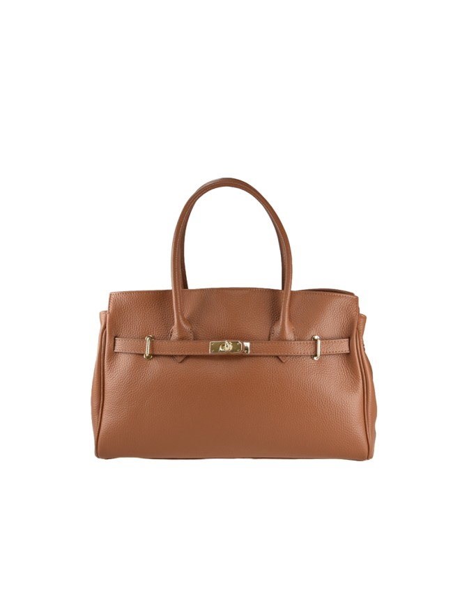 Borsa a mano in pelle con tracolla - MH45850