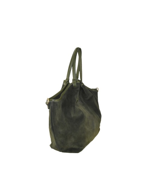 Suede shoulder bag with... 2