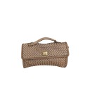 Borsa donna a mano in vera pelle vintage con tracolla - BY39843