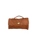 Borsa donna a mano in vera pelle vintage con tracolla - BY39843
