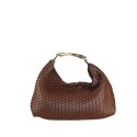Woman quilted synthetic leather hand bag - BO300