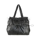 Woman textile quilted bag with shoulder strap - BO315
