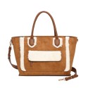 Borsa donna a mano in similpelle con tracolla - PF911