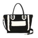 Borsa donna a mano in similpelle con tracolla - PF911