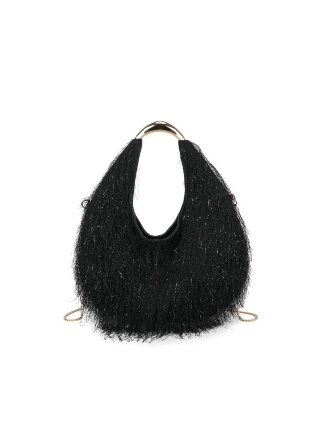 Borsa donna a spalla in ecopelliccia... Borsa donna a spalla in ecopelliccia...