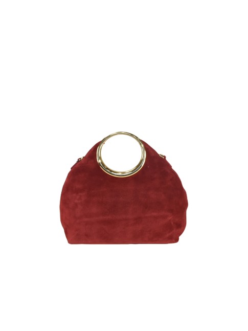 Borsa a mano in pelle con...