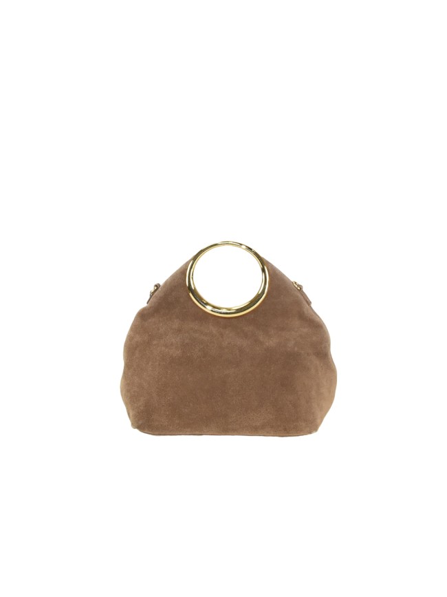 Borsa a mano in pelle con tracolla - DP25827