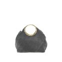 Leather handbag with shoulder strap - DP25827