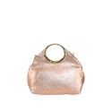 Leather handbag with shoulder strap - DP25827
