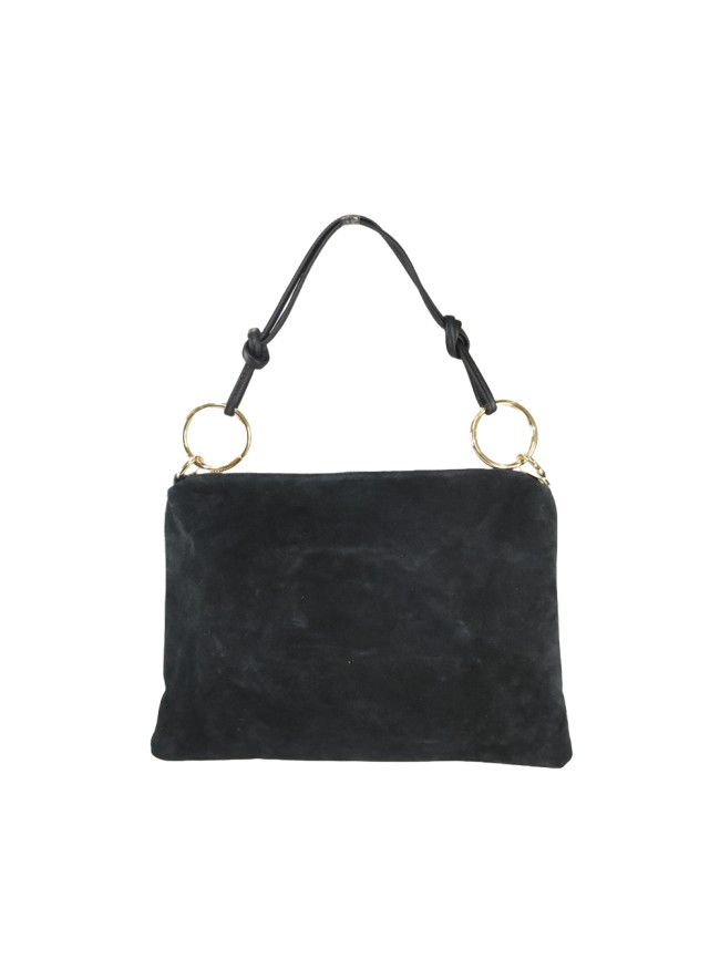 Woman suede leather pochette 100%...