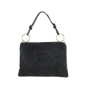 Woman suede leather pochette 100% made italy - DT19821C