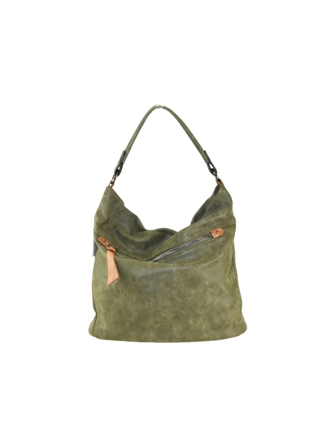 Woman synthetic leather shoulder bag...