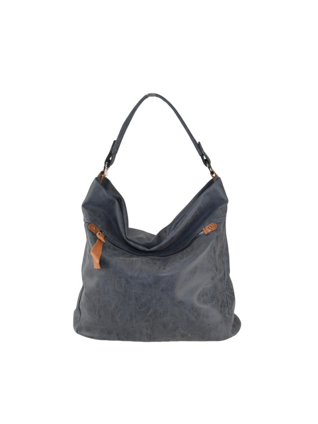 Borsa donna a spalla in ecopelle con tracolla - PB577