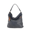 Borsa donna a spalla in ecopelle con tracolla - PB577