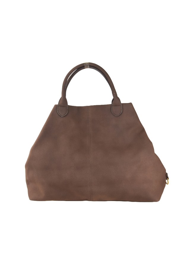 Borsa donna a mano in similpelle con tracolla - S6303